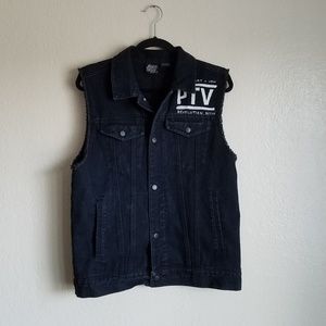 Pierce The Veil Denim Vest 